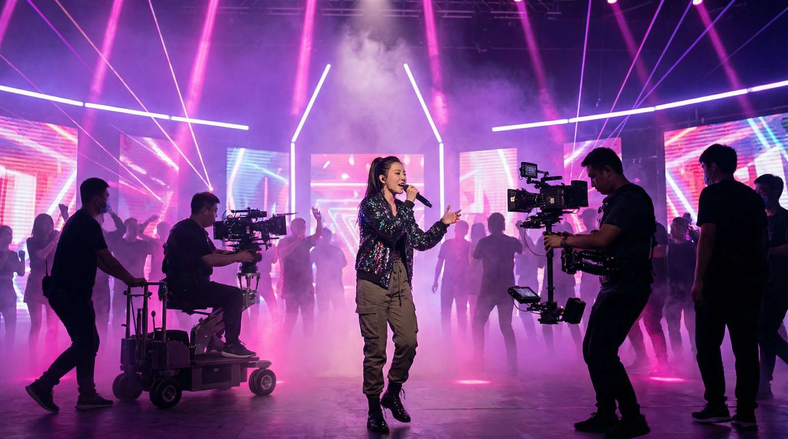 17c一起草音乐MV视频拍摄